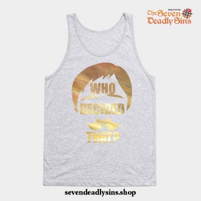 Escanor - Seven Deadly Sins Tank Top Gray / S