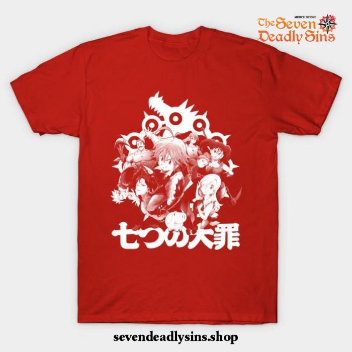The Deadliest Seven T-Shirt Red / S