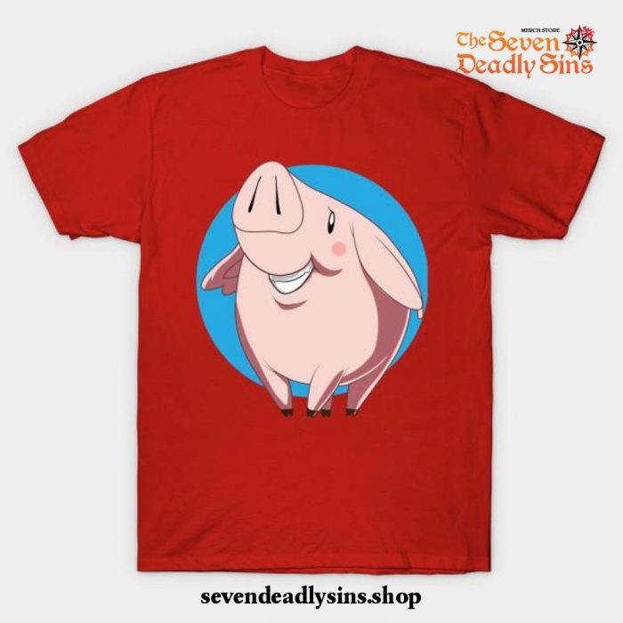 The Seven Deadly Sins - Hawk T-Shirt Red / S