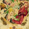 The Seven Deadly Sins Movie Kraft Paper Poster No.1