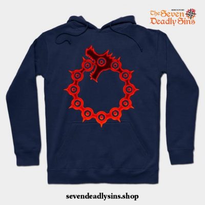 Wrath Hoodie Navy Blue / S